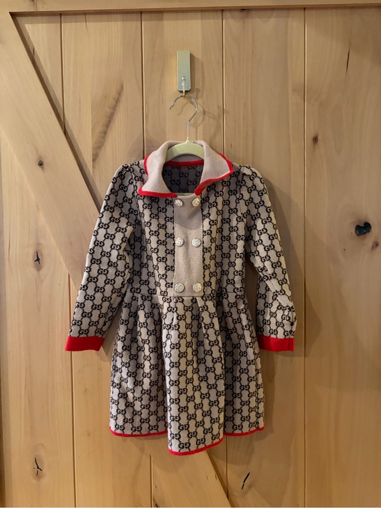 Gucci Other - Gucci Girls Toddler Monogram Dress